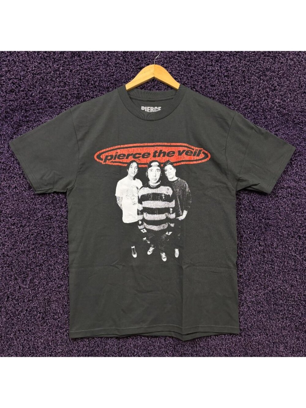 Pierce the Veil Jaws of Life Group Poster Emo Band T-Shirt M